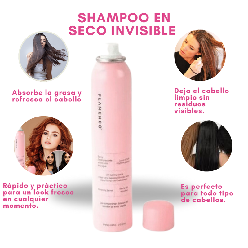 KIT CAPILAR - SHAMPOO EN SECO + GRATIS BOTOX EFECTO LISO